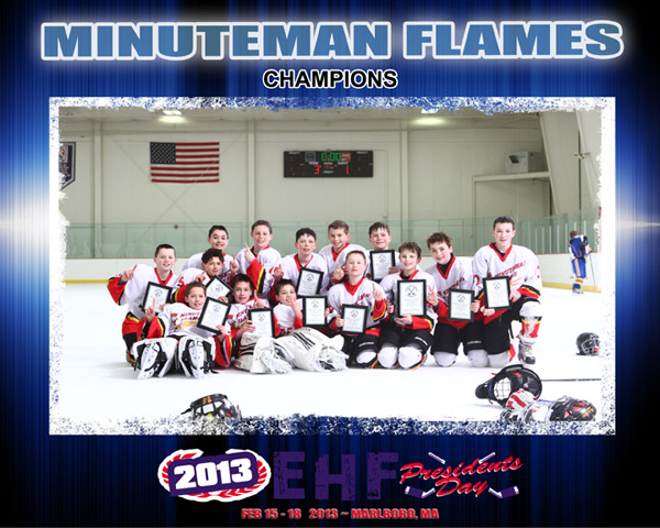 96 PeeWee Major Minuteman Flames AAA Hockey Team